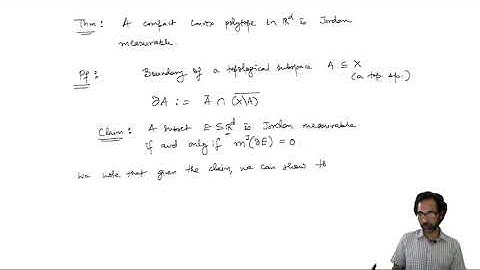 Examples of Jordan measurable sets- II - Part 1