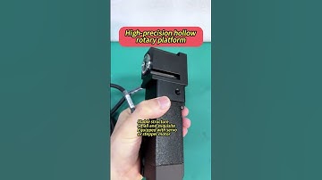 High-precision hollow rotary platform #stepper_motor #machine #handpumpautomationmotorfixing