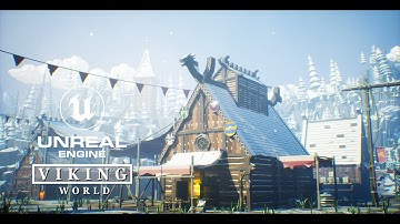 Low Poly Viking World | Winter Day | Unreal Engine 5 | Cinematic Trailer