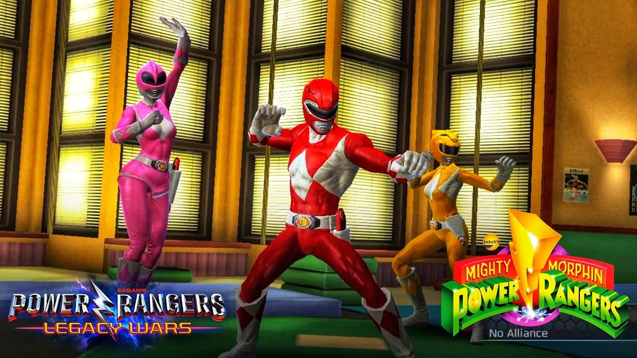 Power Rangers Legacy Wars Mighty Morphin Red Ranger Gameplay - YouTube