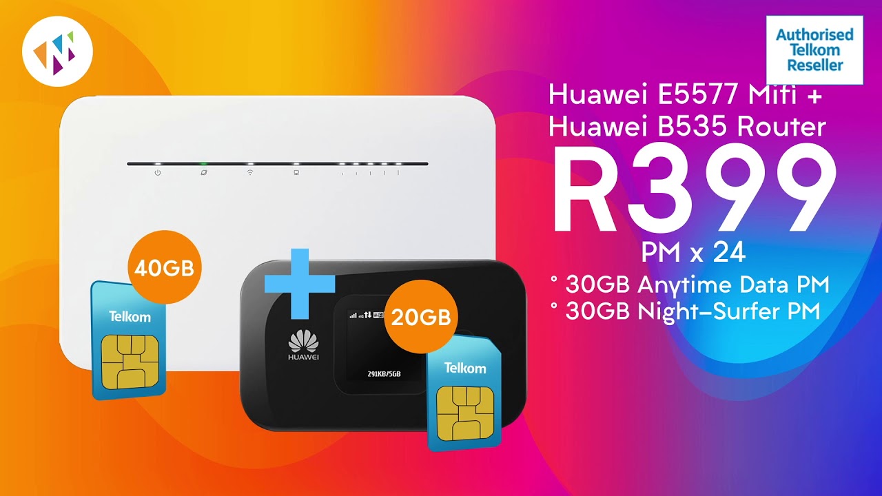 Telkom big december deal 60gb data 2 routers for just r399pm youtube