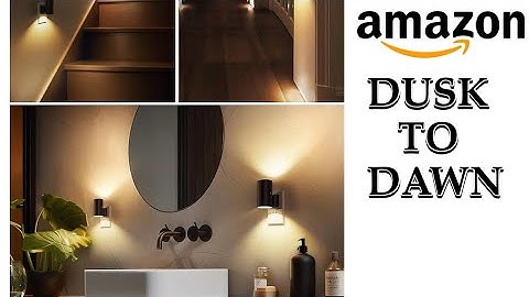 HOW TO USE DUSK TO DAWN SENSOR LED NIGHT LIGHTS | AMAZON FINDS!! 💡