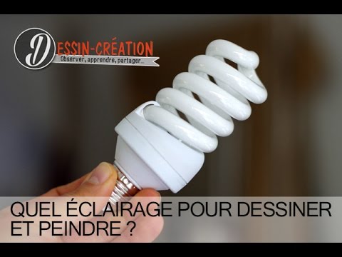 Comment Dessiner Et Peindre En Ayant Le Meilleur Eclairage Youtube