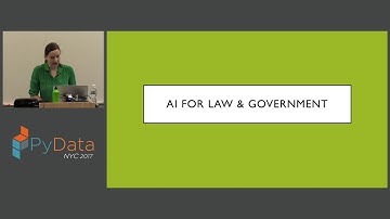 Aileen Nielsen - The law and ethics of data driven artificial intelligence