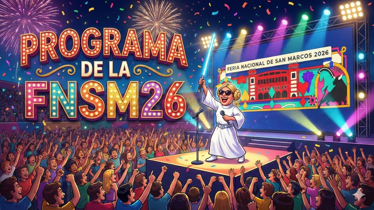 Todos listos para la 🤪Feria Nacional de San Marcos 2026🔥!!!! ESTO SE VA A DESCONTROLAAAAAAR!!!