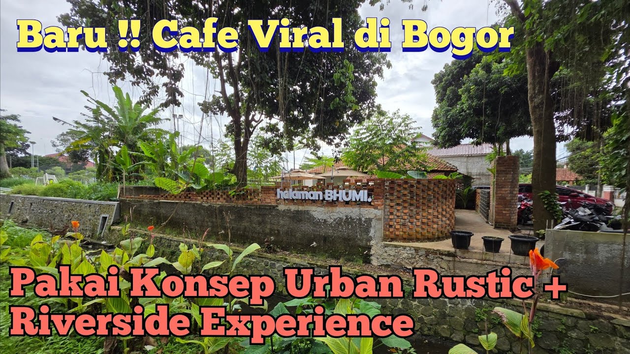 Cafe Vibes Hutan Tropis Paling Aesthetic Serasa Ngopi di Tepi Rimba - Halaman Bhumi 