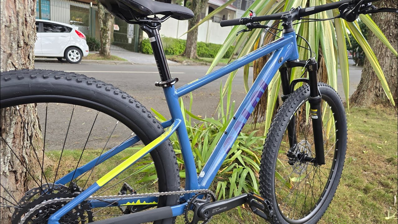 Bicicleta Caloi Explorer Comp SL F2 A26 Azul - Mountain Bike 26