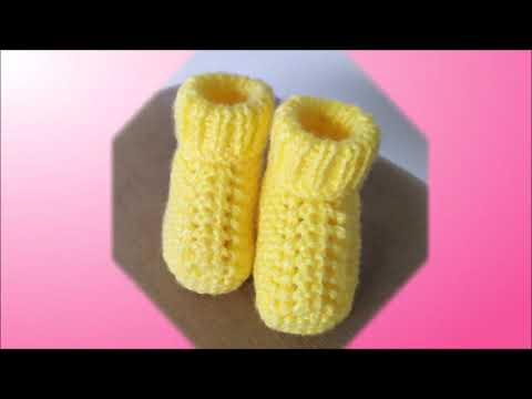 Vídeo: Como Tricotar Botinhas Lindas