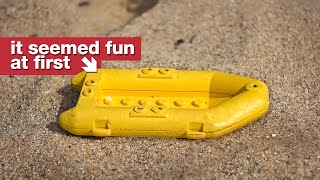 The beach where Lego keeps washing up