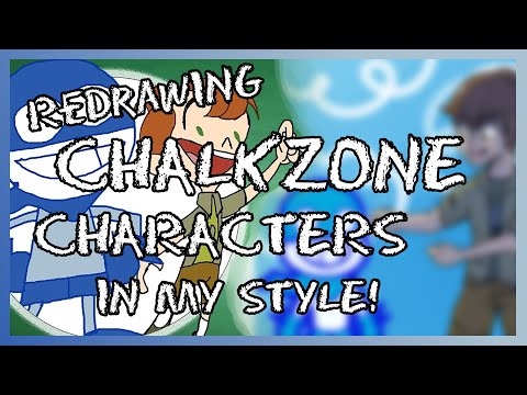 Wait Remember ChalkZone Redrawing Characters From ChalkZone In My Sytle 