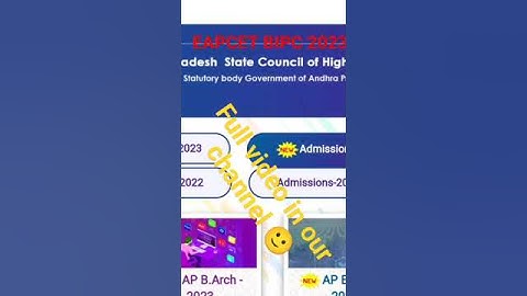 AP EAPCET 2023 BIPC COUNCELLING LATEST UPDATE #apeamcet #apeamcetcounsellingprocess #eamcet #ap