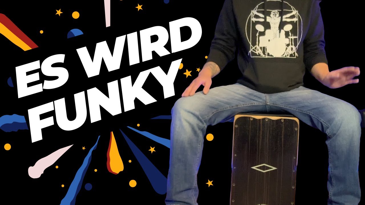 Cajon Lernen Dein erster Hip Hop Beat und Funk Groove! (Leicht erklärt