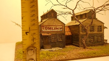 Z scale scratch built Tomlins Wire Rope & SupplyCo