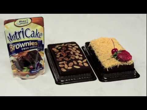 Tutorial Nutricake Brownies