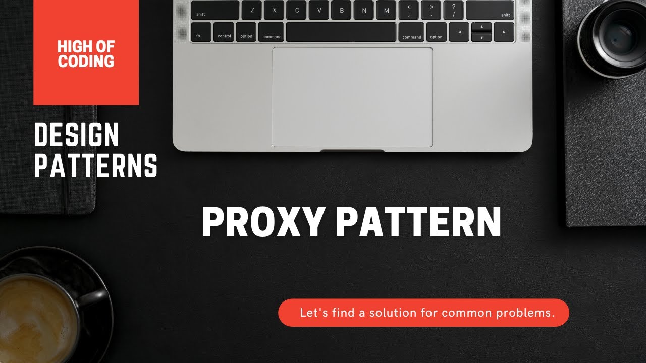 Proxy design pattern overview - YouTube