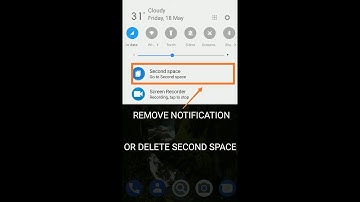 HOW TO REMOVE SECOND SPACE NOTIFICATION OR DELETE SECOND SPACE TUTORIAL!
