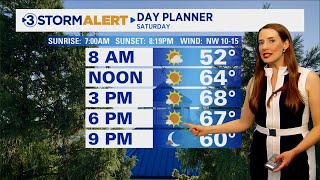 Alison Pryor's Saturday Weather