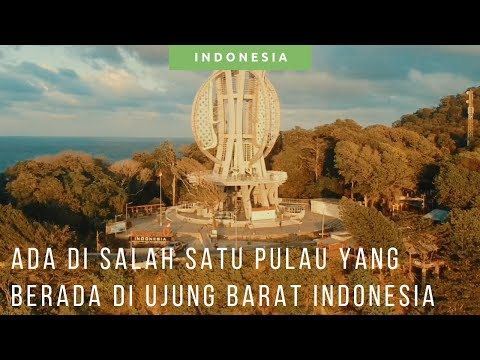 Video Drone Tugu Nol Kilometer Indonesia di Sabang, Pulau Weh [ Travel Vlog Indonesia ]