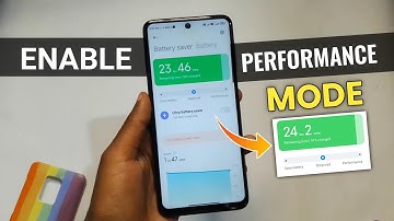 How To Enable Performance Mode in Any Xiaomi/Poco/Redmi Devices Miui 12.5/12.5 Enhanced