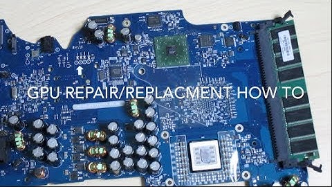 iMac G5 GPU Repair/Replacement How To