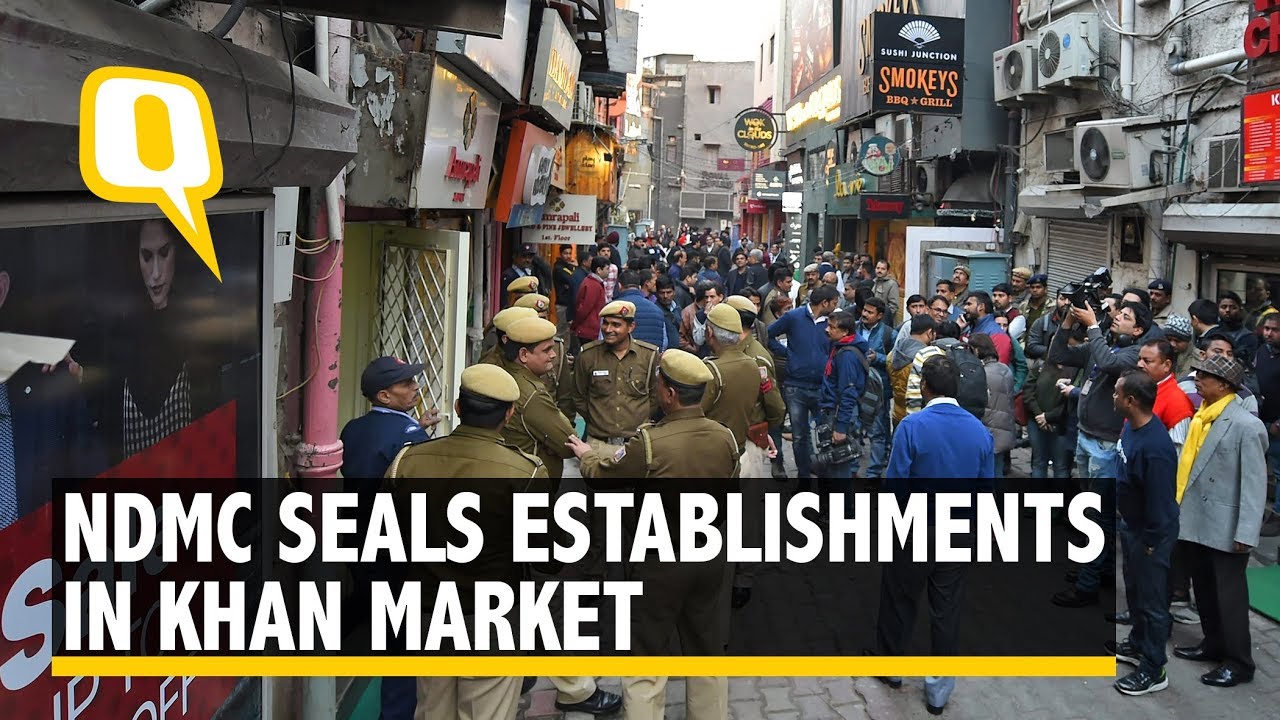 Khan Chacha Among 8 Establishments Sealed in Delhi’s Khan Market | The Quint