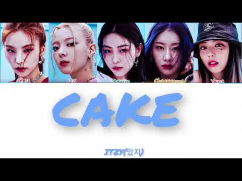 ITZY Cake Lyrics(있지 케잌 가사) [Han/Rom/Eng/color coded/Lyrics/가사]