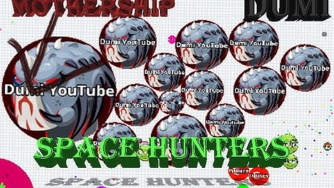 Space Hunter KILLING SPREE(Alien invasion)Dumi[Agar.io]