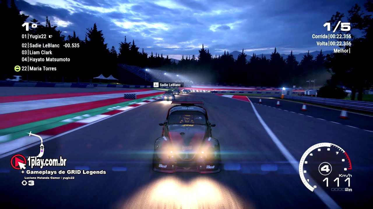 GRID Legends! VOLKSWAGEN CUP CAR / FUSCA! (SOUTH CIRCUIT B / RED BULL RING [ÁUSTRIA] STAGE) CORRIDA!