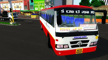 Eicher KSRTC Bus Driving - Bus Simulator Indonesia | Android Gameplay