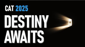 CAT 2025: The Only Thing Stopping You Right Now. (It