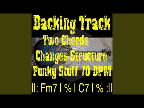 Backing Track Two Chords Changes Structure Fm7 C7
