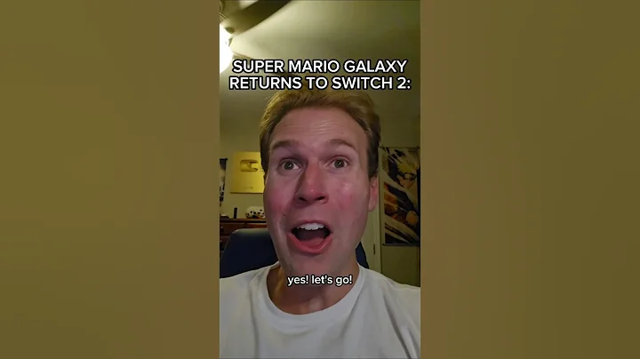 SUPER MARIO GALAXY RETURNS TO SWITCH 2 #shorts