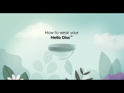 How to use a Hello Disc Menstrual Disc