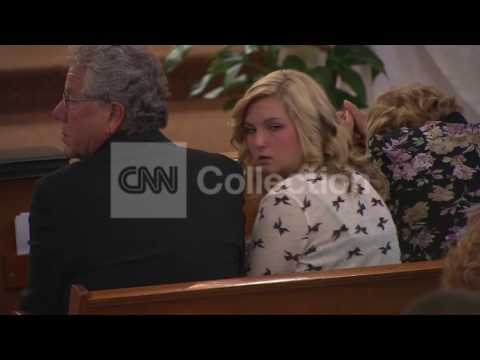 ANDERSON MEMORIAL- HANNAH SITTING INSIDE CHURCH