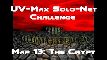 Final Doom: The Plutonia Experiment (UV-Max Solo-Net Challenge) - Map 13: The Crypt