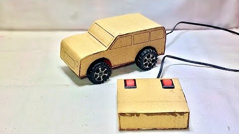 How to make a remote control without dc motor RC car 