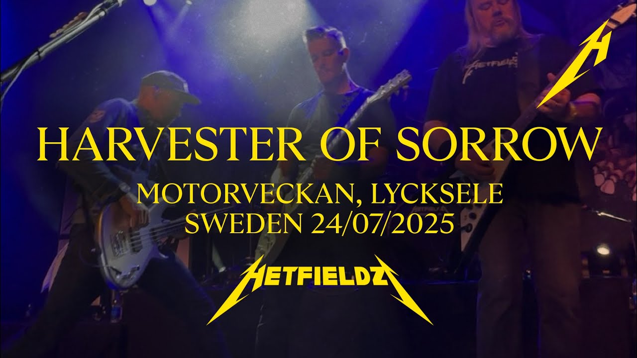 Hetfieldz: Harvester of Sorrow, Metallica cover (Motorveckan