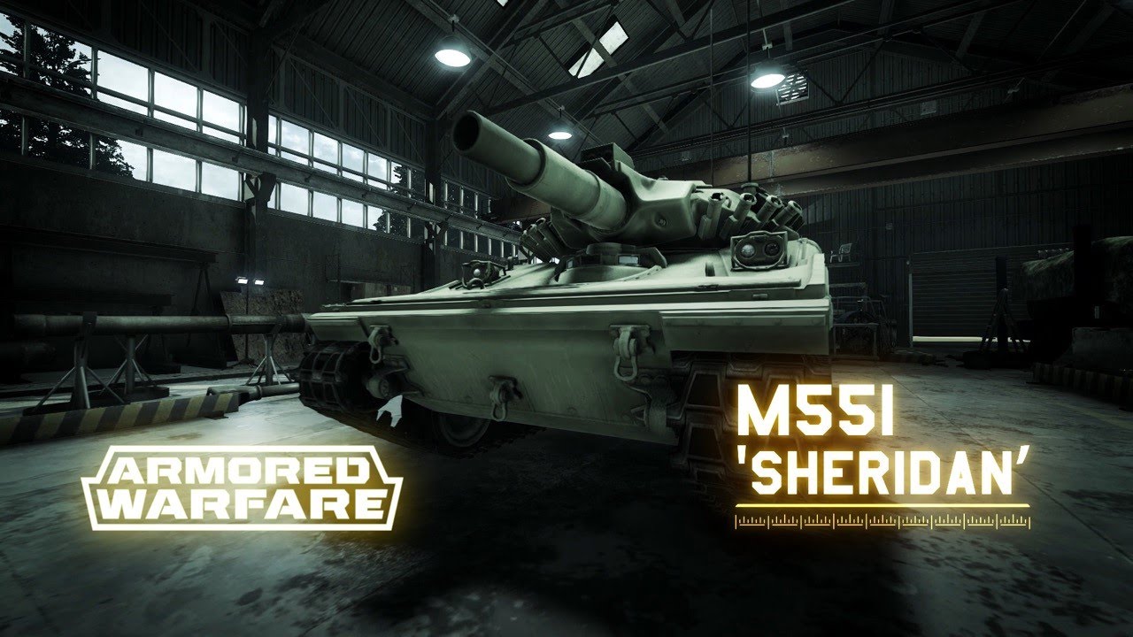 現代戦車mmo Armored Warfare 空挺戦車シェリダン紹介トレイラー 152mmガンランチャーが火を噴く Game Spark 国内 海外ゲーム情報サイト