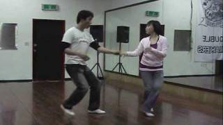 Swing Dance Pattern Lesson] Circle Fast Swingout - 540º