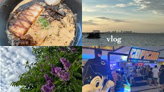 chill and productive week | lakeside dining | ramen cravings satisfied | vlog