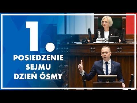 1. Posiedzenie Sejmu - dzień ósmy,  7 grudnia 2023 r.