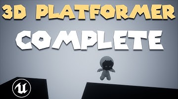 UE5 Make A 3D Platformer in Unreal Engine 5: Complete - UE4 compatible