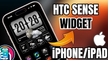 Create HTC Sense Widget On iPhone/iPad - Customize Your Home Screen | Tech in Hand