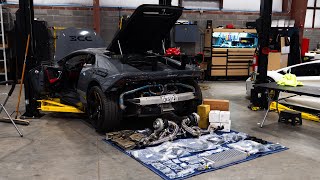 Tons Of Twin Turbo Projects Tire Slayer Turbo Kit Delivered