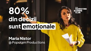 Cum funcționează creierul? Omul de știință vs. artistul | Maria Nistor @ Cluj Marketing & Comms Club