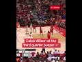 Wilson beat the buzzer 🔥