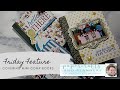 Feature Friday #1: Papercrafts & Planners | Covering Mini Composition Books with Echo Park