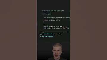Does Your String Start with a Number? #java #shorts #coding #airhacks