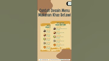 Thumbnail of DISKON, DESAIN MENU MAKANAN KHAS BETAWI || 0852-8022-9200