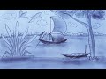 Pencil Sketch Drawing Scenery Step By Step || Zia Easy Drawing